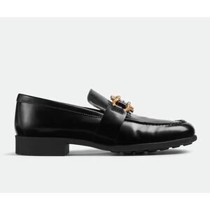 Bottega Veneta Monsieur Leather Moccasin Sandals Black 10 US 708902 NIB $1250